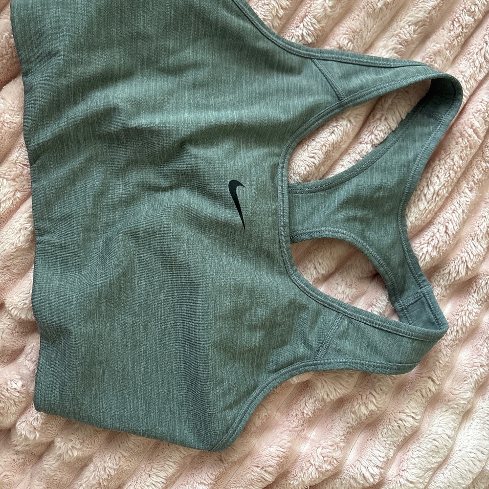 NIKE grey sports bra